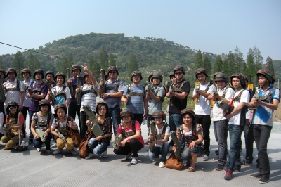 五四青年節(jié)，團委組織野CS活動