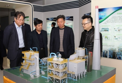 2017年3月21日浙江省證監(jiān)局局長王宗成一行天通視察