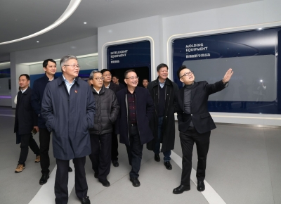 2020年12月16日時任浙江省經(jīng)濟與信息化廳廳長徐旭調(diào)研天通